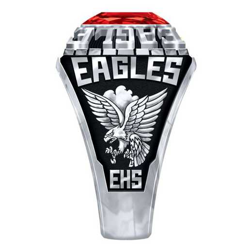Men's Eagletown High School Official Ring