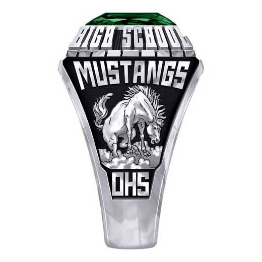 Men's Overton High School Official Ring