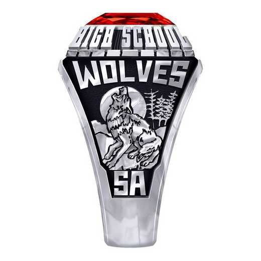 Men's San Augustine High School Official Ring