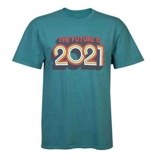 The Future Is 2021 T-Shirt, Teal