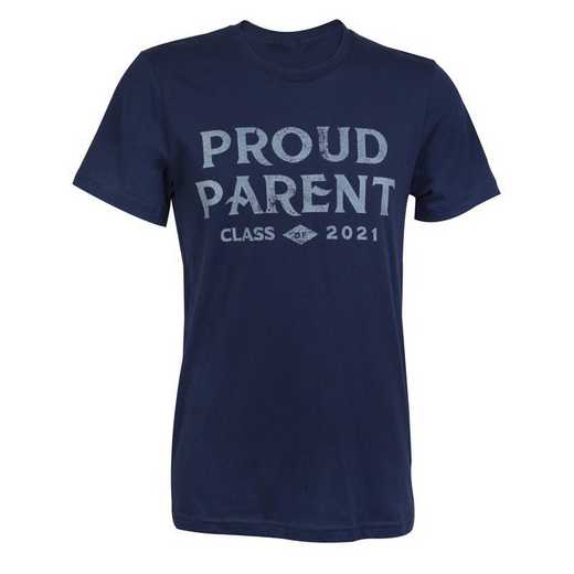 Proud Parent Class of 2021 T-Shirt, Navy