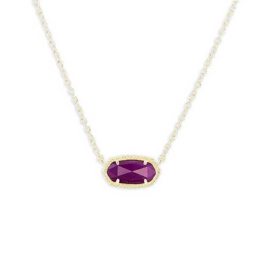 Kendra Scott Elisa Classic Necklace in Purple Jade