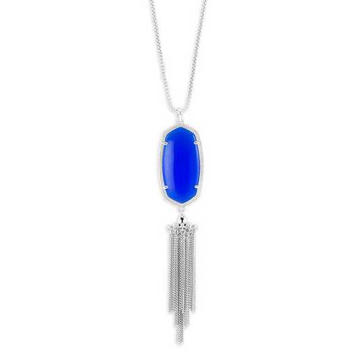 Kendra Scott Rayne Tassel Necklace in Colbalt Blue