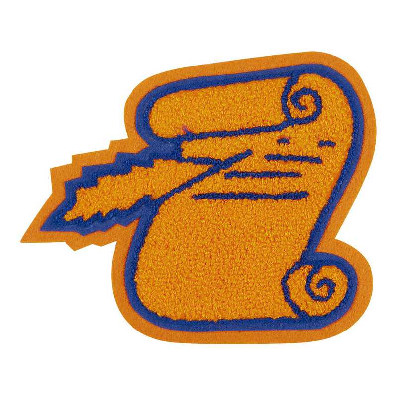 Scroll Academic Patch - Made in the USA