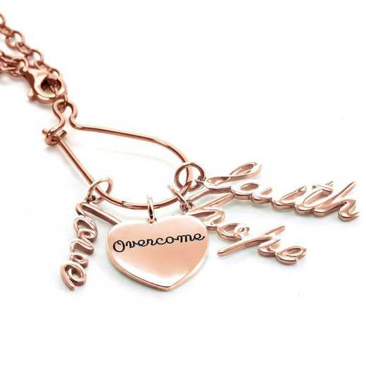 Graduation Charm Necklace by Liz James — Love Hope and Courage