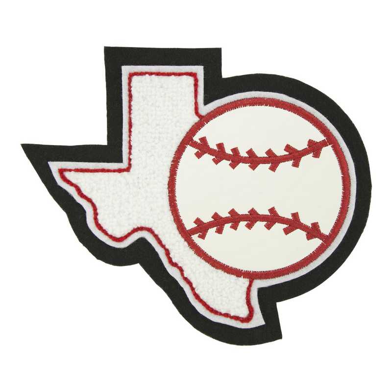 Sport Patches: Chenille Baseball Patch