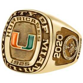 University of Miami Men's Legend Ring