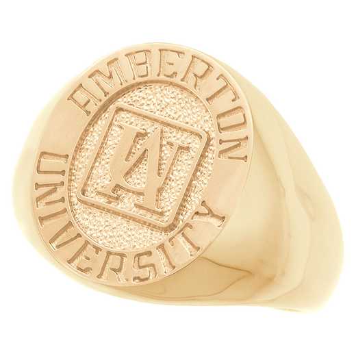 Amberton University Men's Large Signet Ring