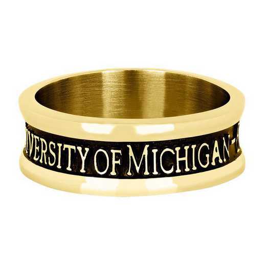 University of Michigan Ann Arbor Men's Departure I College Ring