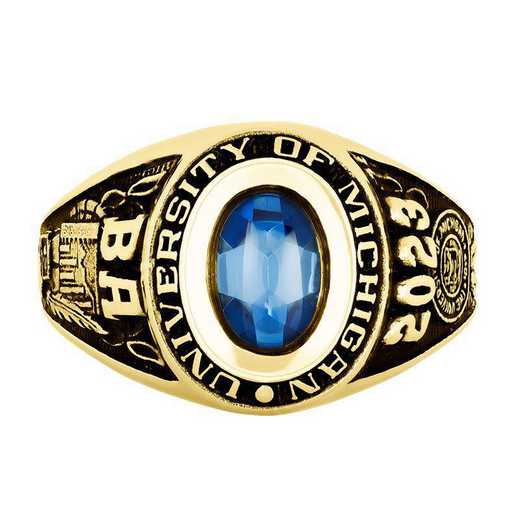 University of Michigan Ann Arbor Women's Galaxie II College Ring