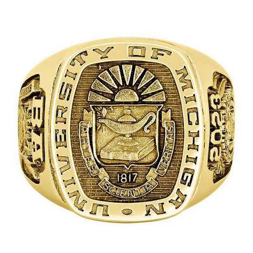 University of Michigan Ann Arbor North Carolina Wilmington Men's Legend SignetCollege Ring
