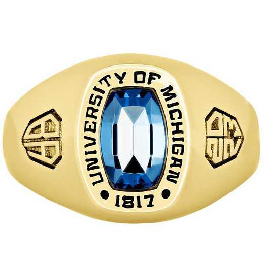 University of Michigan Ann Arbor Men's Monarch College Ring