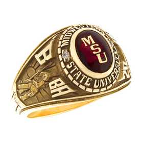 Midwestern state university hot sale class ring