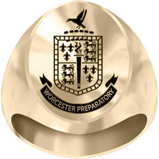 Worcester Preparatory School Large Signet Ring