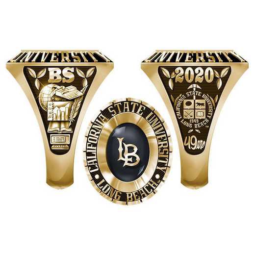 MCalifornia State University at Long Beach Men's Galaxie I College Ring