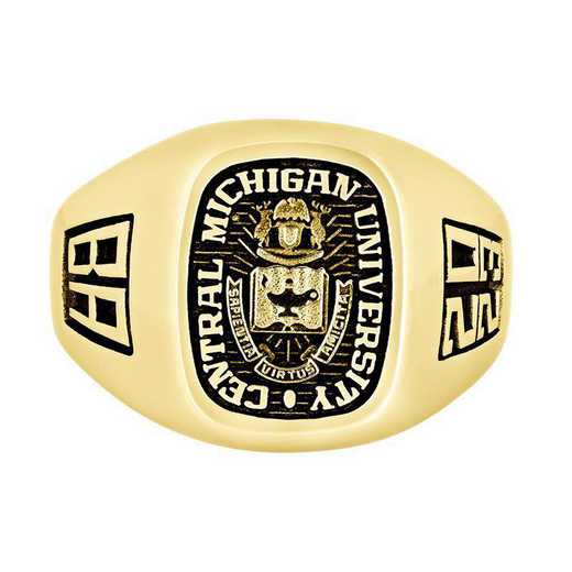 Central Michigan University Men's Diplomat  College Ring