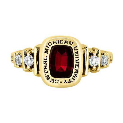 Central Michigan University Women's Highlight  College Ring