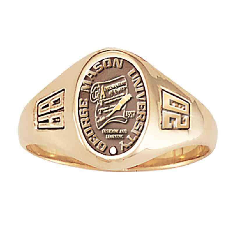George Mason University Women's Laurel College Ring