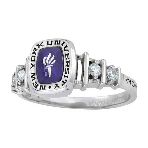 New York University Women's Highlight Ring