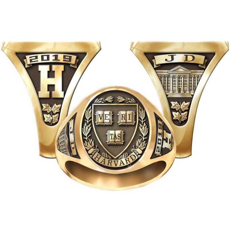 Harvard Law School Men's Signet Ring