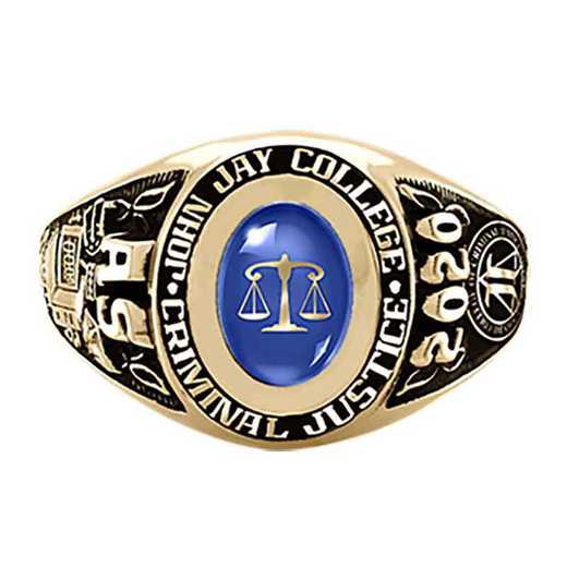 John Jay College of Criminal Justice Alumni Galaxie II Ring