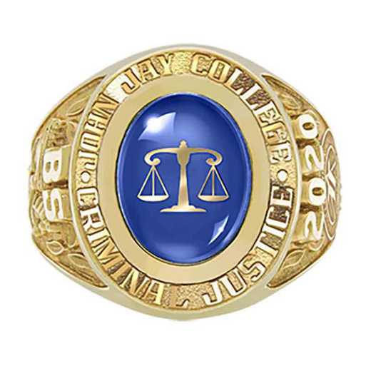 John Jay College of Criminal Justice Galaxie I Ring