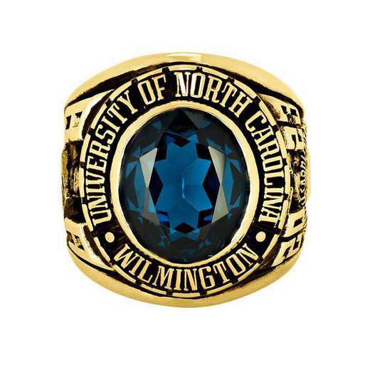 University of North Carolina Wilmington Men's Extra-Large Traditional College Ring