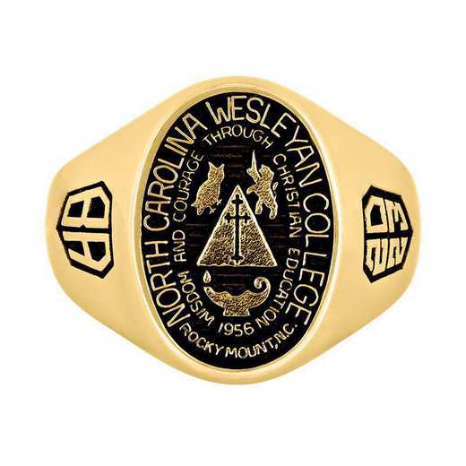North Carolina Wesleyan College Men's Large Signet College Ring