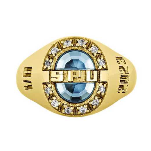 Saint Peter's University Women's Enlighten College Ring