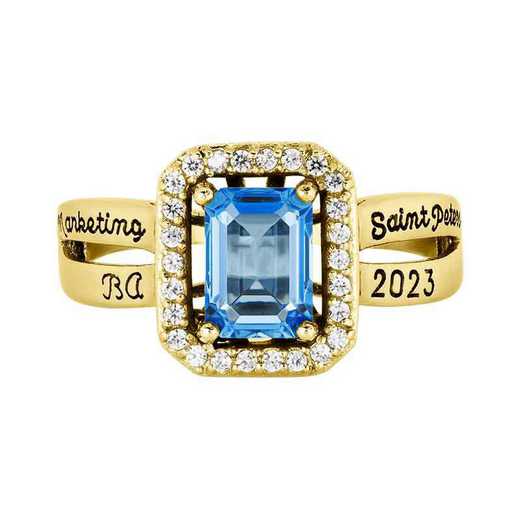 Saint Peter's University Women's Inspire College Ring