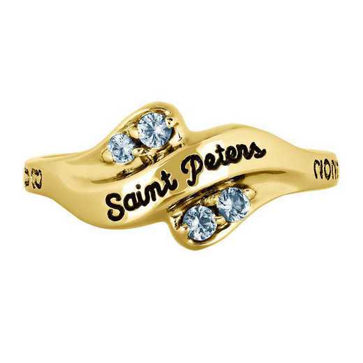 Saint Peter's University Women's Seawind College Ring