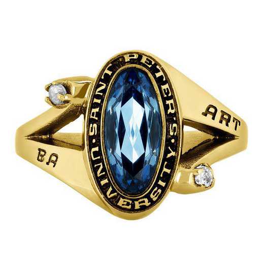 Saint Peter's University Women's Symphony College Ring