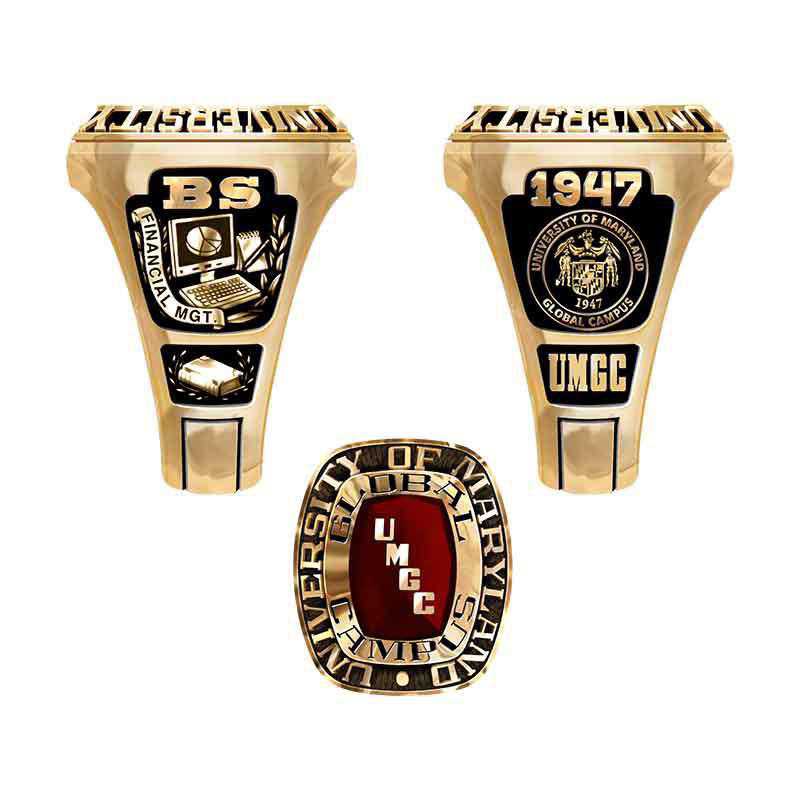 University of Maryland Global Campus Legend Ring