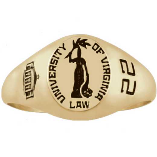 University of Virginia School of Law Women's Petite Signet Ring