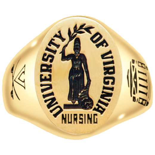 University of Virginia School of Nursing Men's Signet Ring