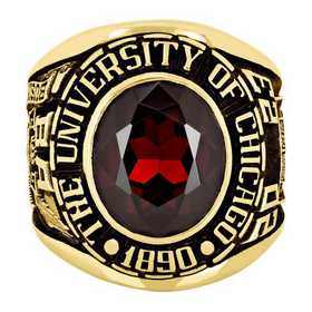 University of Chicago Men's Traditional Ring College Ring