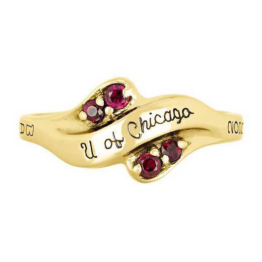 University of Chicago Women's Seawind Ring College Ring