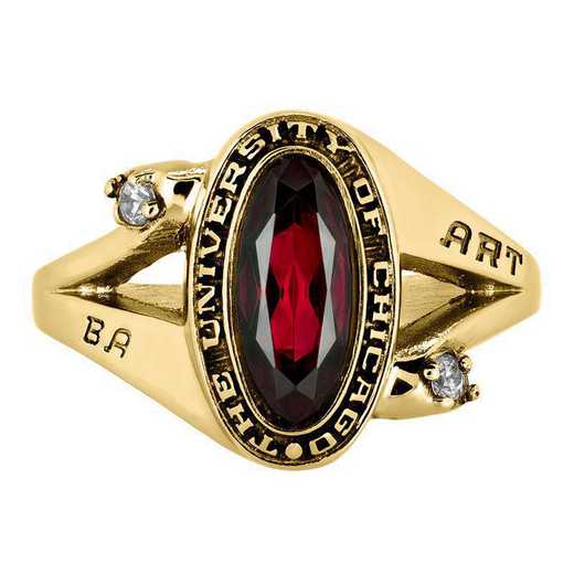 University of Chicago Women's Symphony Ring College Ring