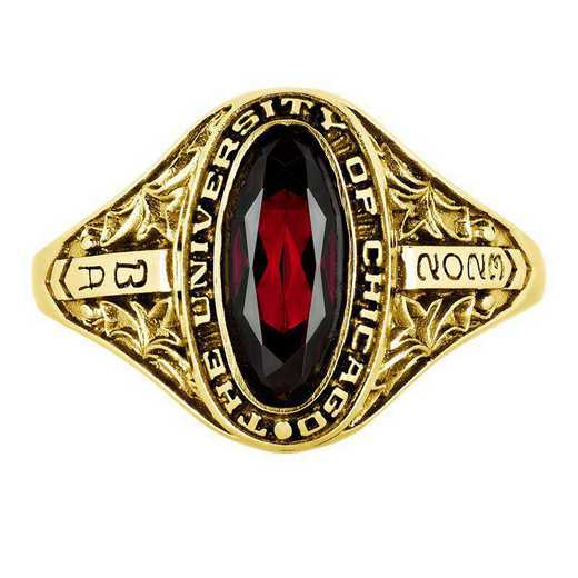 University of Chicago Women's Trellis Ring College Ring