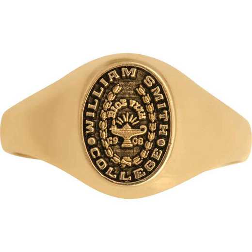 William Smith Women's Laurel College Ring