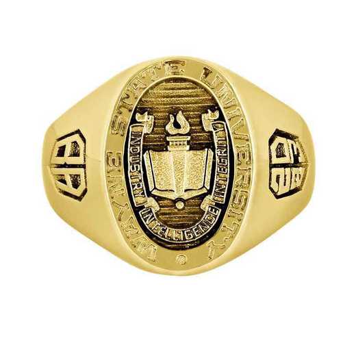 Wayne State Men's Large Signet College Ring