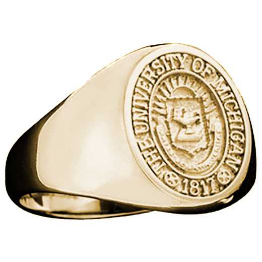 University of Michigan at Ann Arbor Official Ring Men's Signet