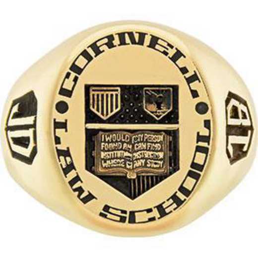 Cornell Law School Men's Large Signet Ring