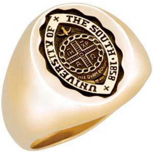 University of The South Men's Large Signet Ring