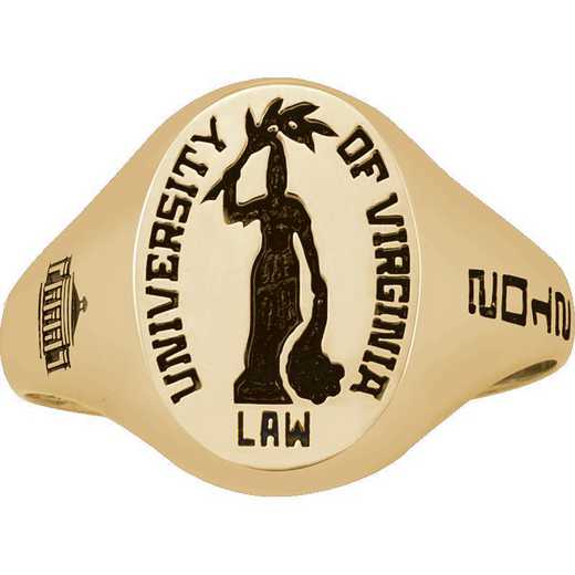 University of Virginia School of Law Women's Small Signet Ring