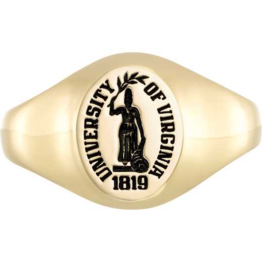University of Virginia Women's Petite Signet Ring