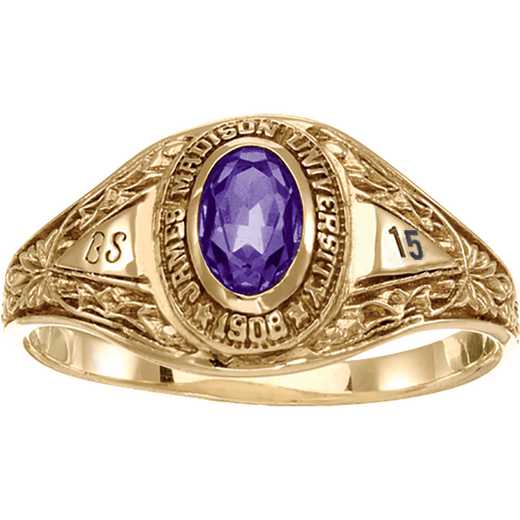 James Madison University Class of 2015 Women's Bouquet Ring