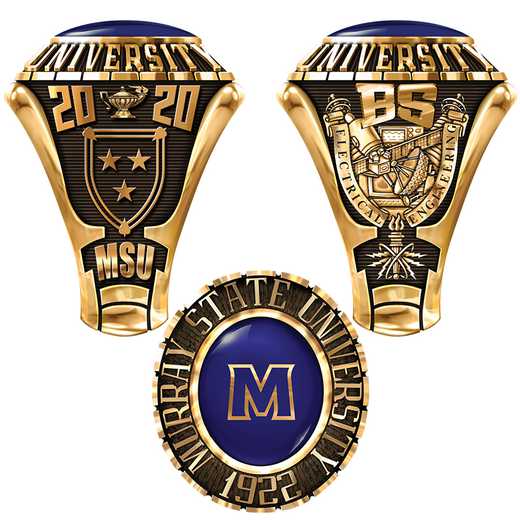 Murray State University Men's Large Traditional Ring