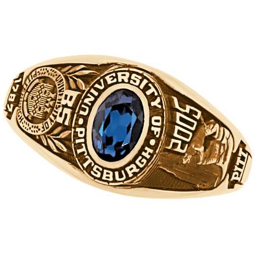 University of Pittsburgh Women's Extra-Extra Small Traditional Ring