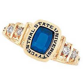 Old Dominion University Women's Highlight College Ring